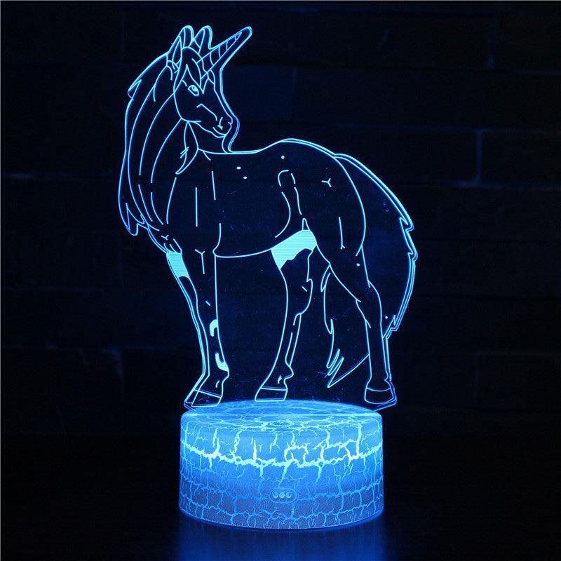Unicorn LED Lamp-3D Optical Lamp