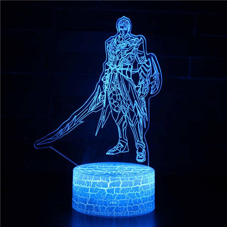 Honor of Kings 3D Optical Illusion Lamp - 3D Optical Lamp