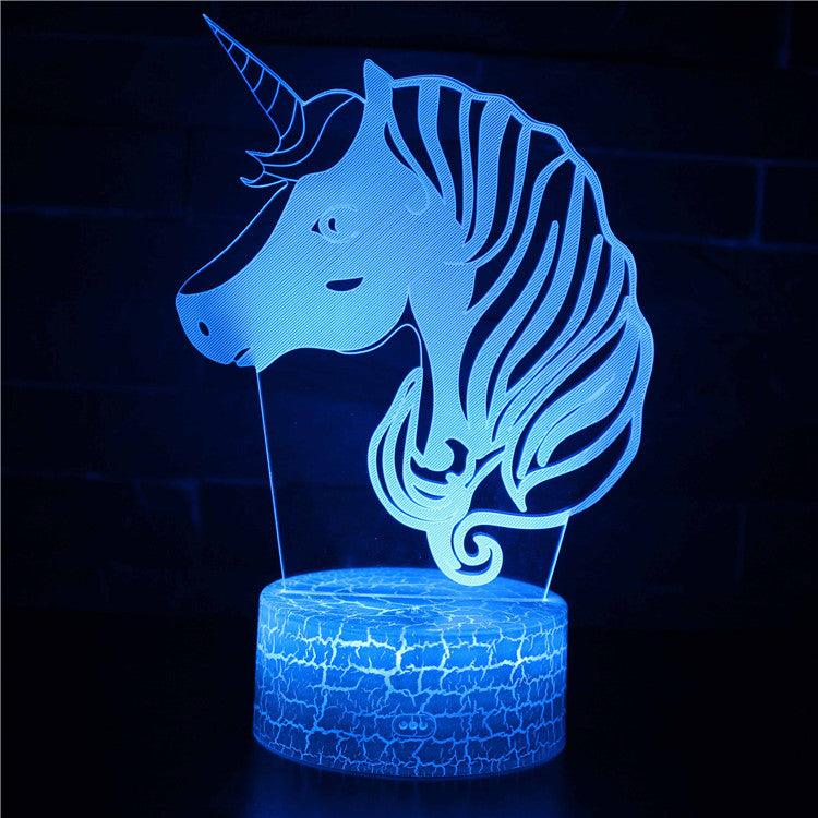 Sleeping Unicorn Optical Lamp-3D Optical Lamp