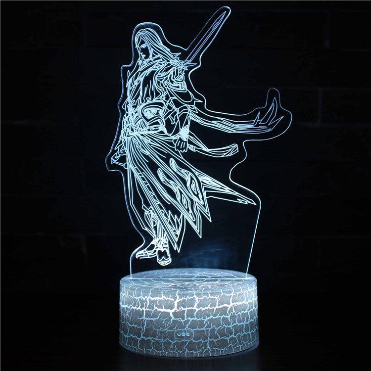 Fantasy Warrior LED Lamp-3D Optical Lamp