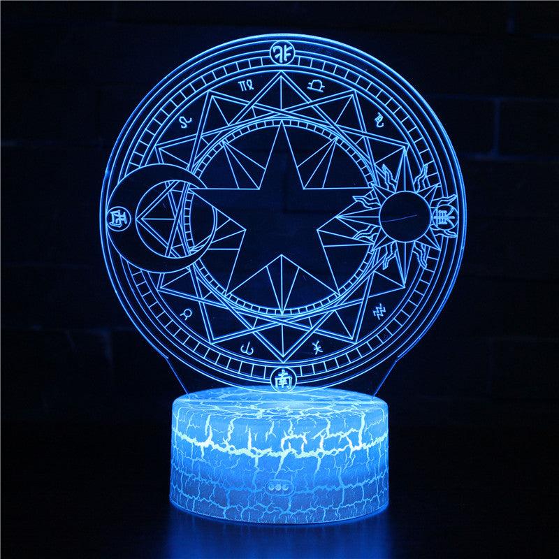 Religious Symbols 3D Optical Illusion Lamp - 3D Optical Lamp