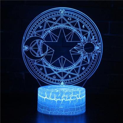Religious Symbols 3D Optical Illusion Lamp - 3D Optical Lamp