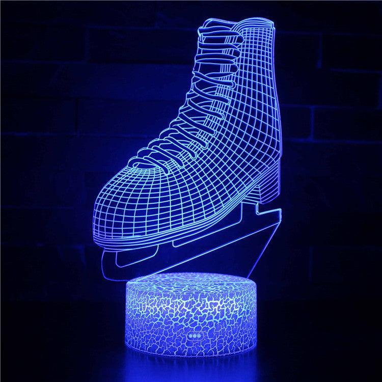 Sport Shoes 3D Optical Illusion Lamp - 3D Optical Lamp