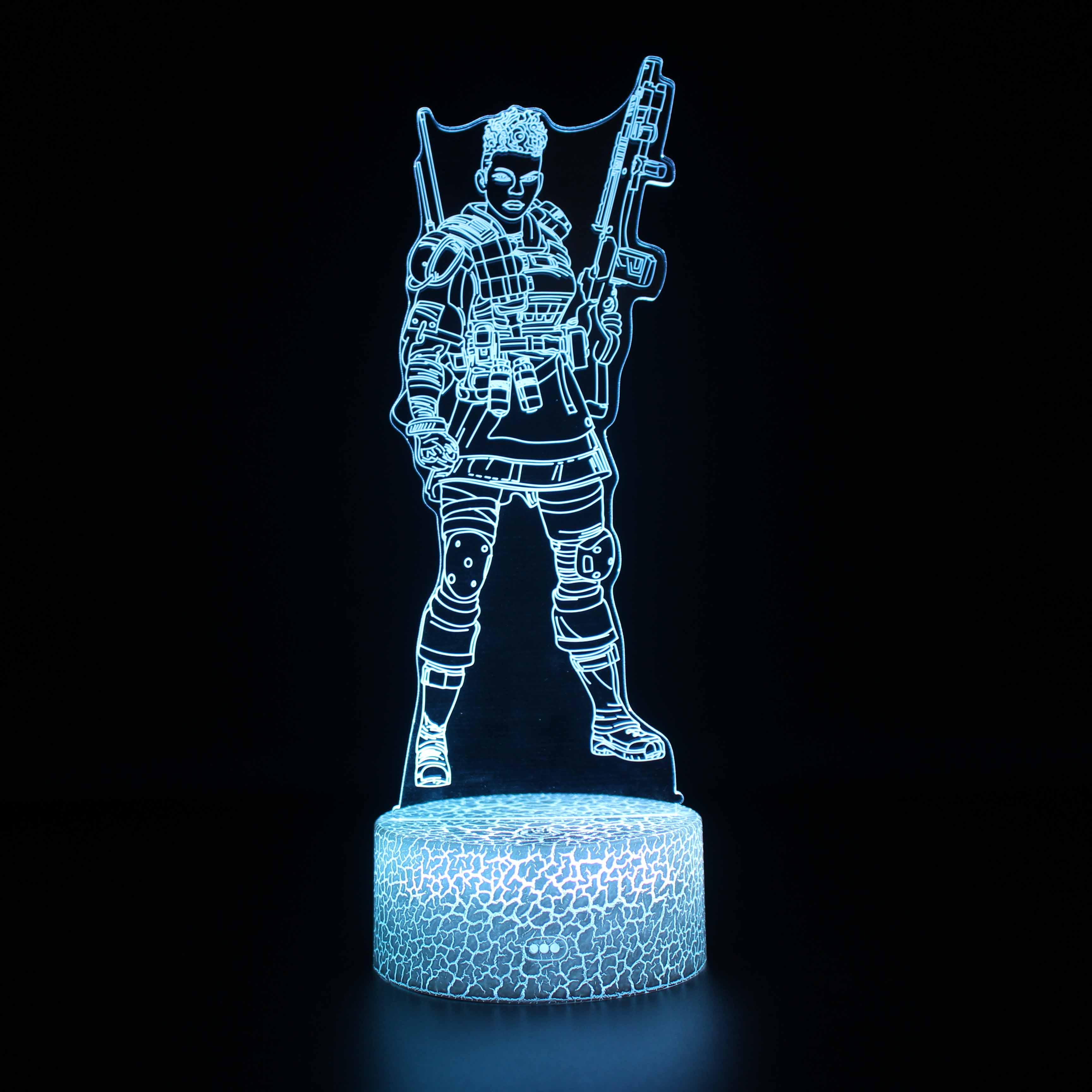 Bangalore Apex Legends Lamp-3D Optical Lamp