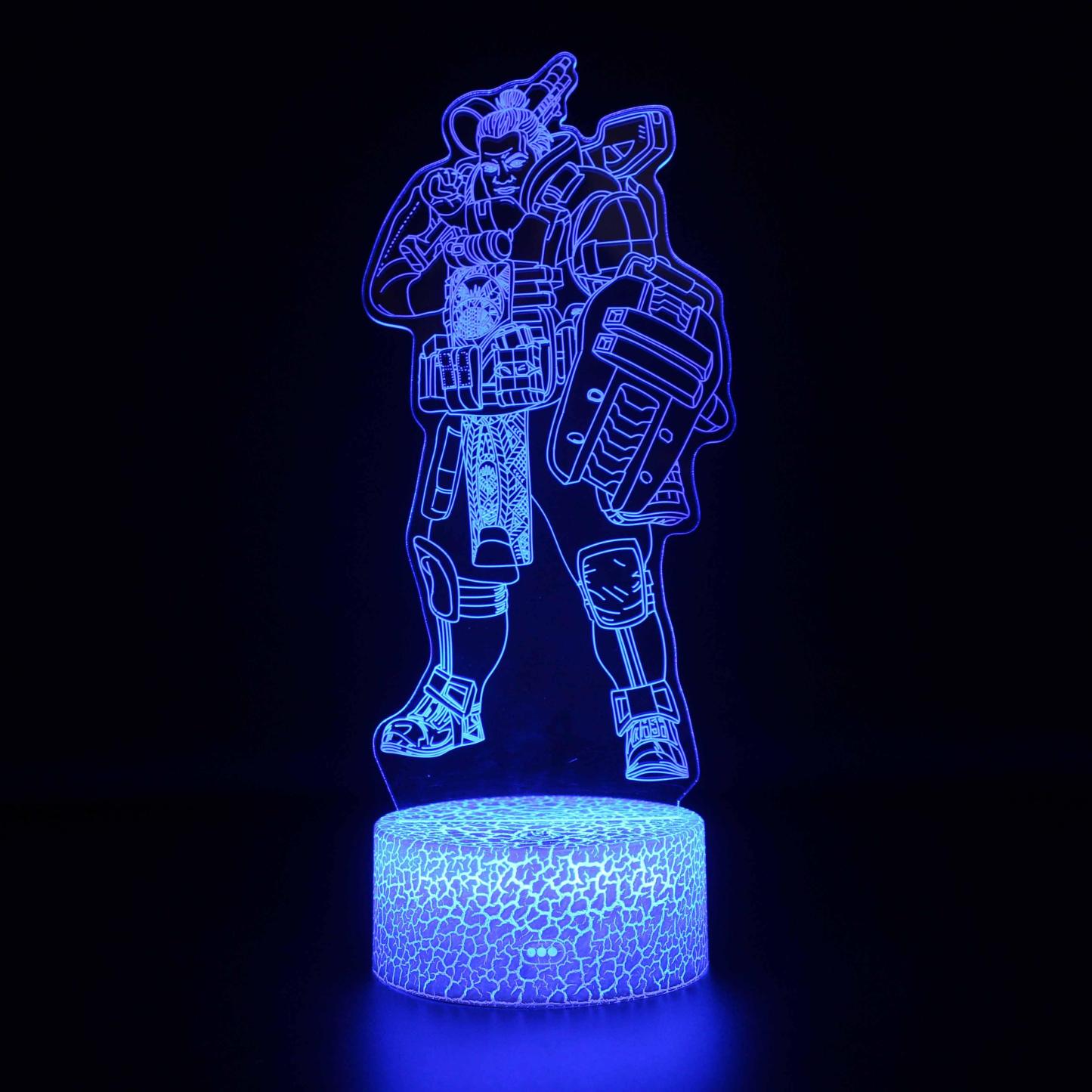 Gibraltar Apex Legends Lamp-3D Optical Lamp