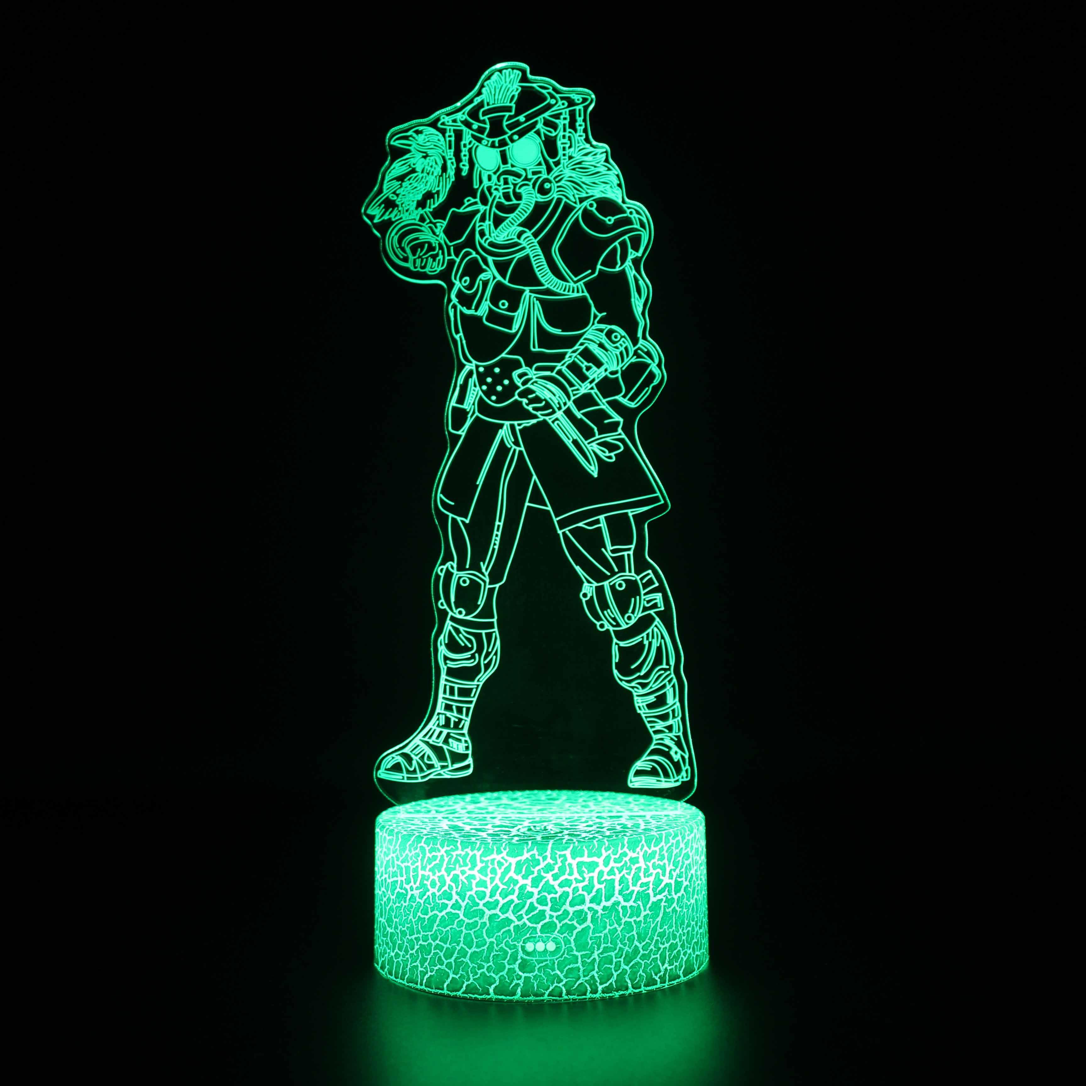 Bloodhound Apex Legends Lamp-3D Optical Lamp