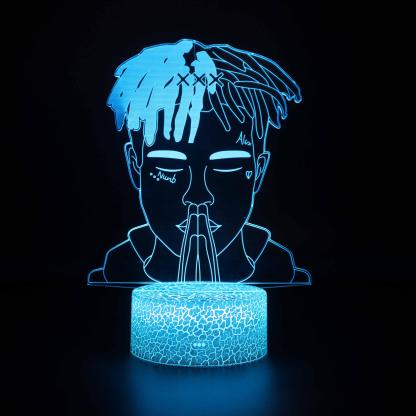 XXXTentacion Praying 3D Lamp-3D Optical Lamp