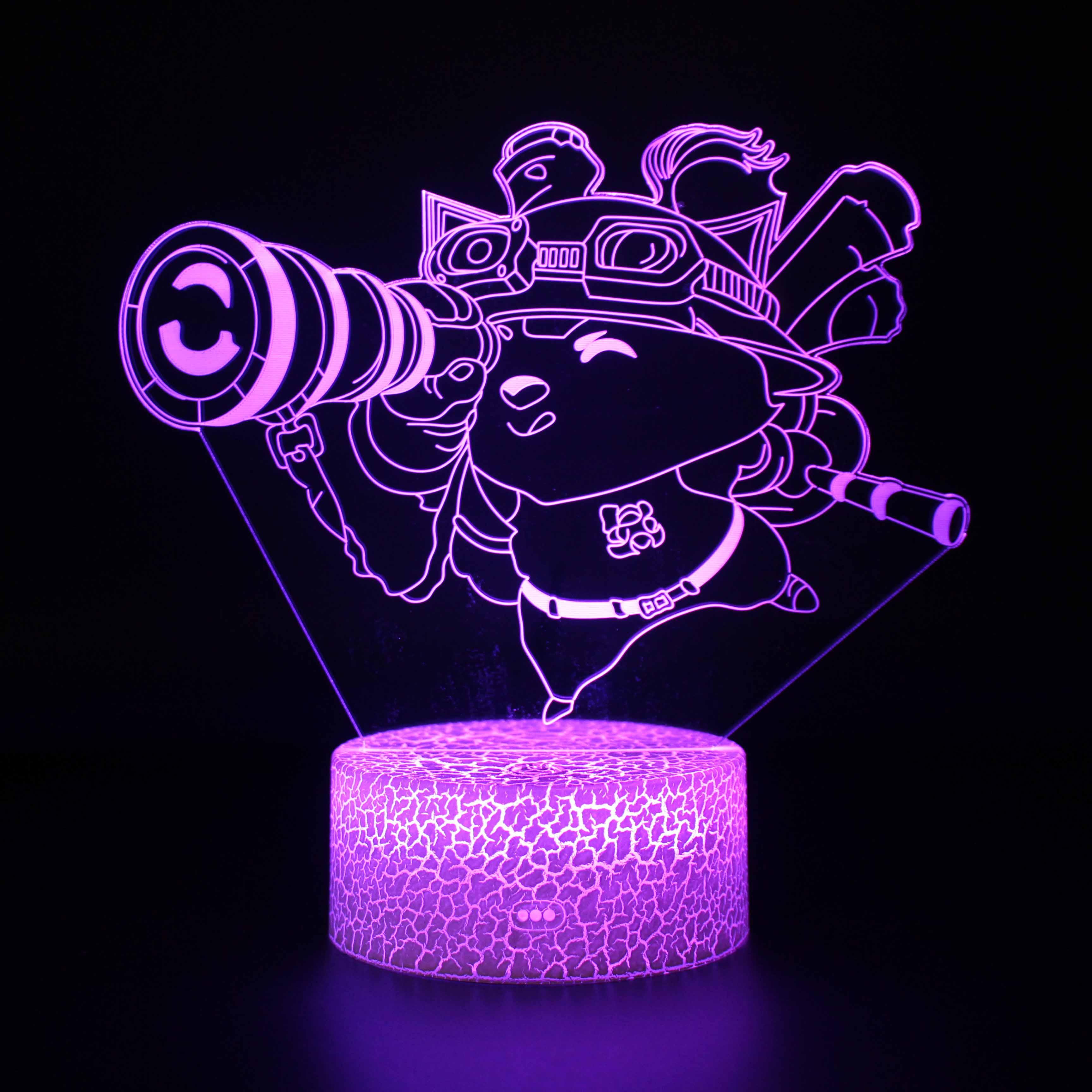 League of Legends 3D Optical Illusion Lamp-3D Optical Lamp