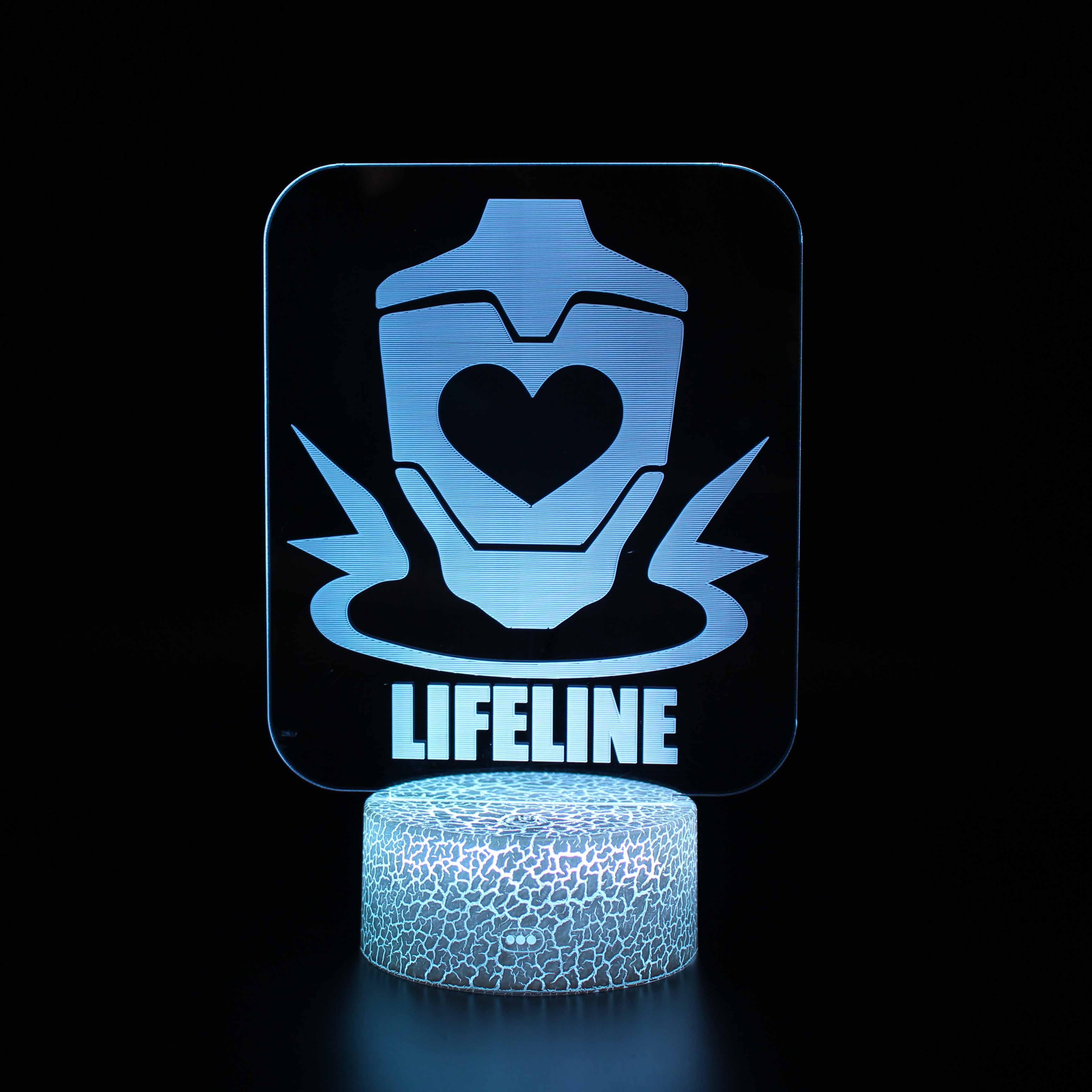 Lifeline Apex Legends Lamp-3D Optical Lamp