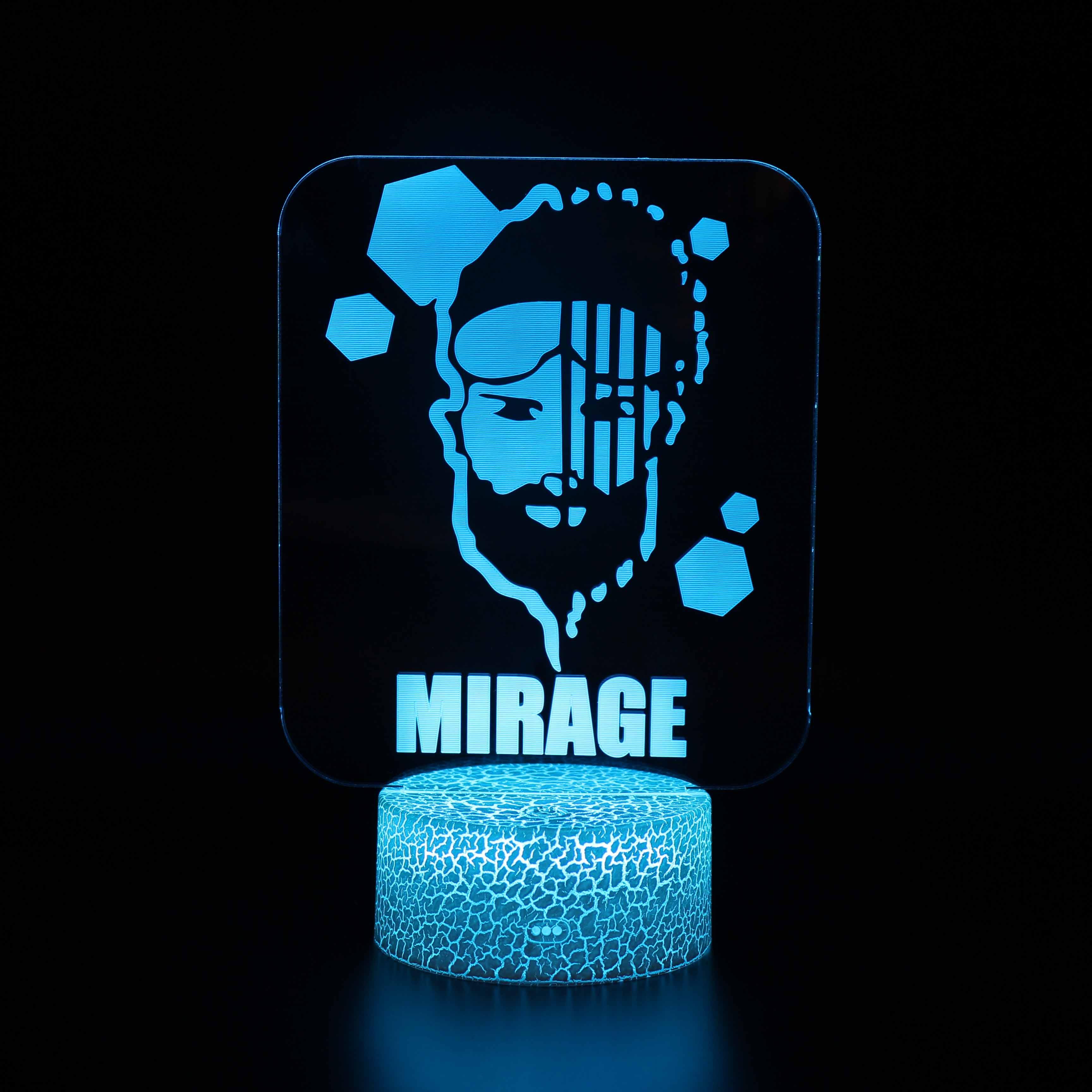 Mirage Apex Legends Lamp-3D Optical Lamp