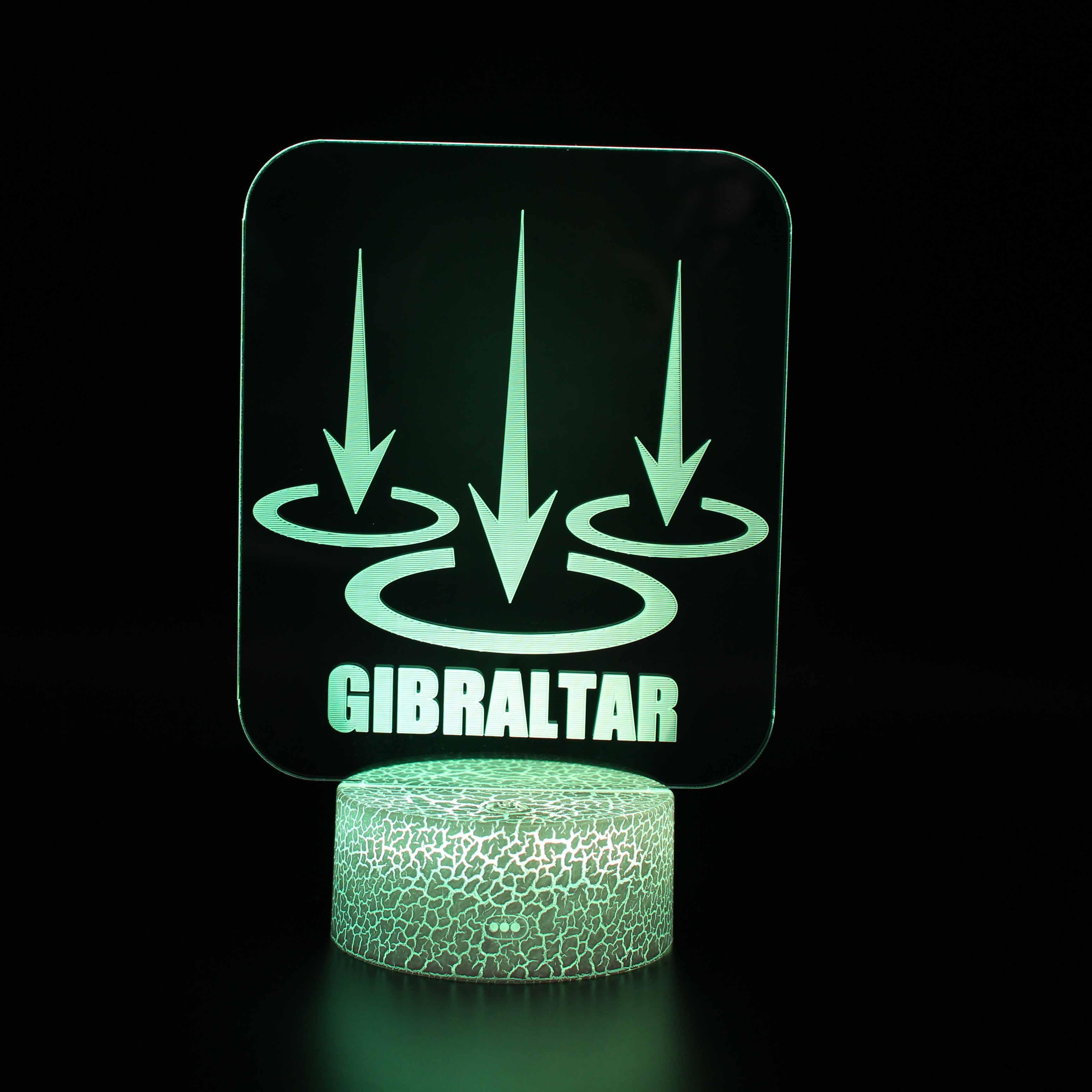 Gibraltar Apex Legends Light-3D Optical Lamp