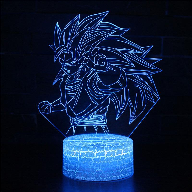 Dragon Ball Z Character 3D Optical Illusion Lamp-3D Optical Lamp
