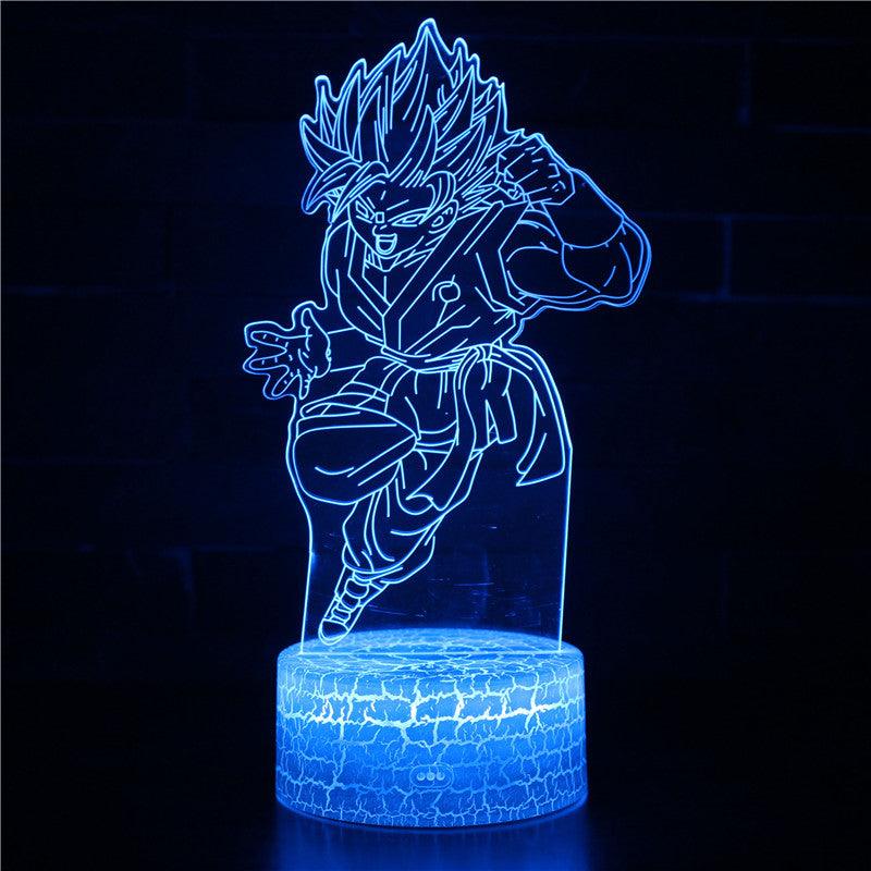 Dragon Ball Z Character 3D Optical Illusion Lamp - 3D Optical Lamp