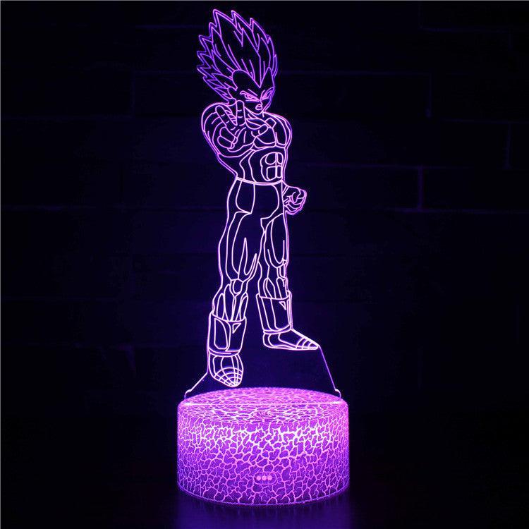 Dragon Ball Z Character 3D Optical Illusion Lamp - 3D Optical Lamp