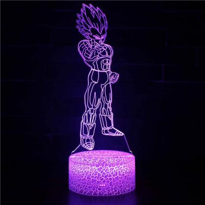 Dragon Ball Z Character 3D Optical Illusion Lamp - 3D Optical Lamp