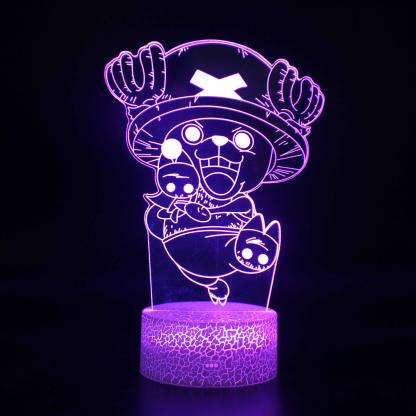 One Piece Character 3D Optical Illusion Lamp - 3D Optical Lamp