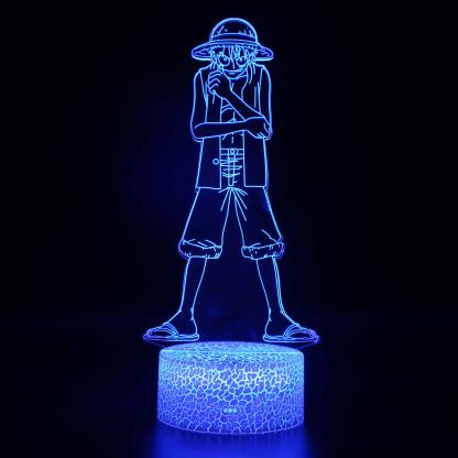 One Piece Character 3D Optical Illusion Lamp - 3D Optical Lamp