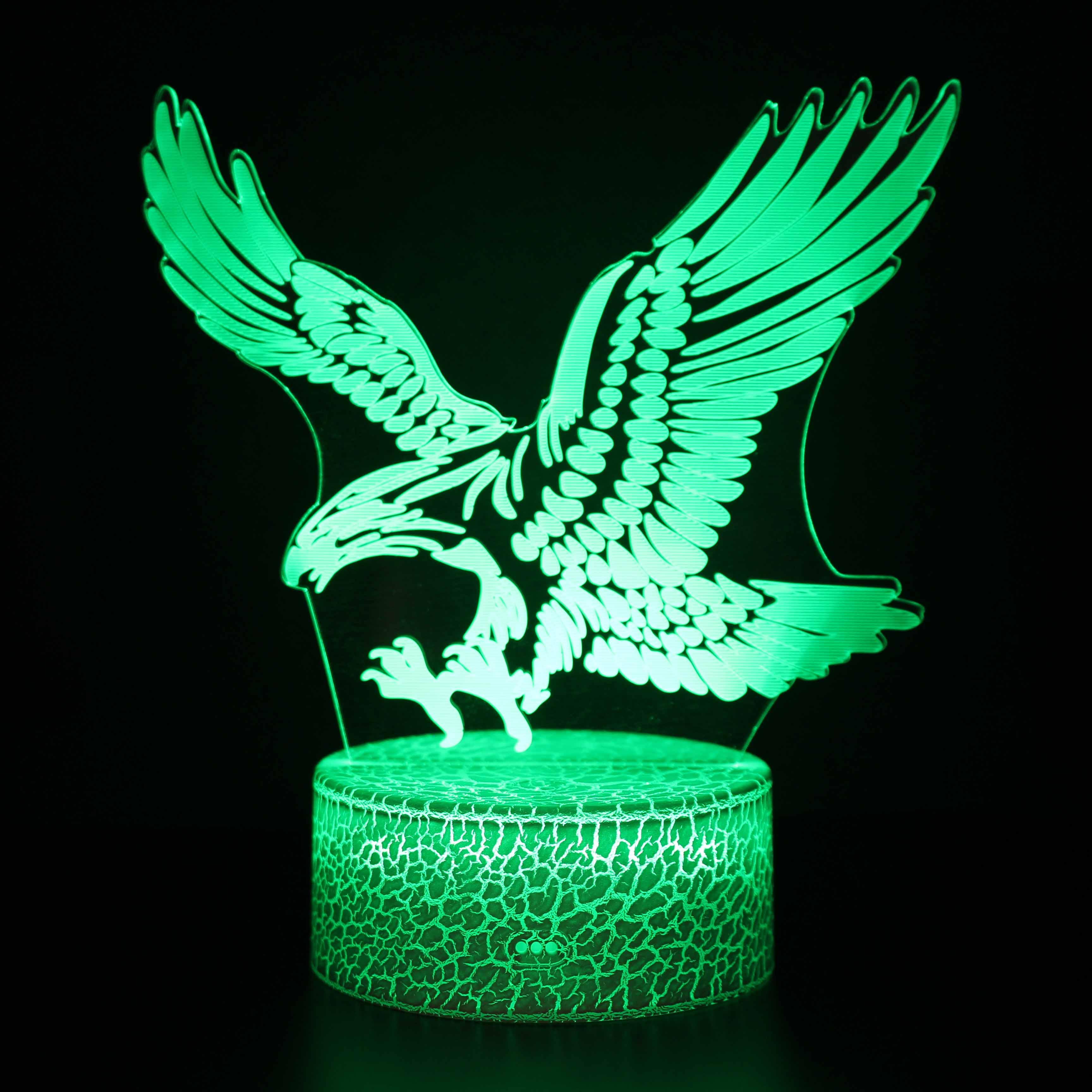 Flying Eagle 3D Lamp-3D Optical Lamp