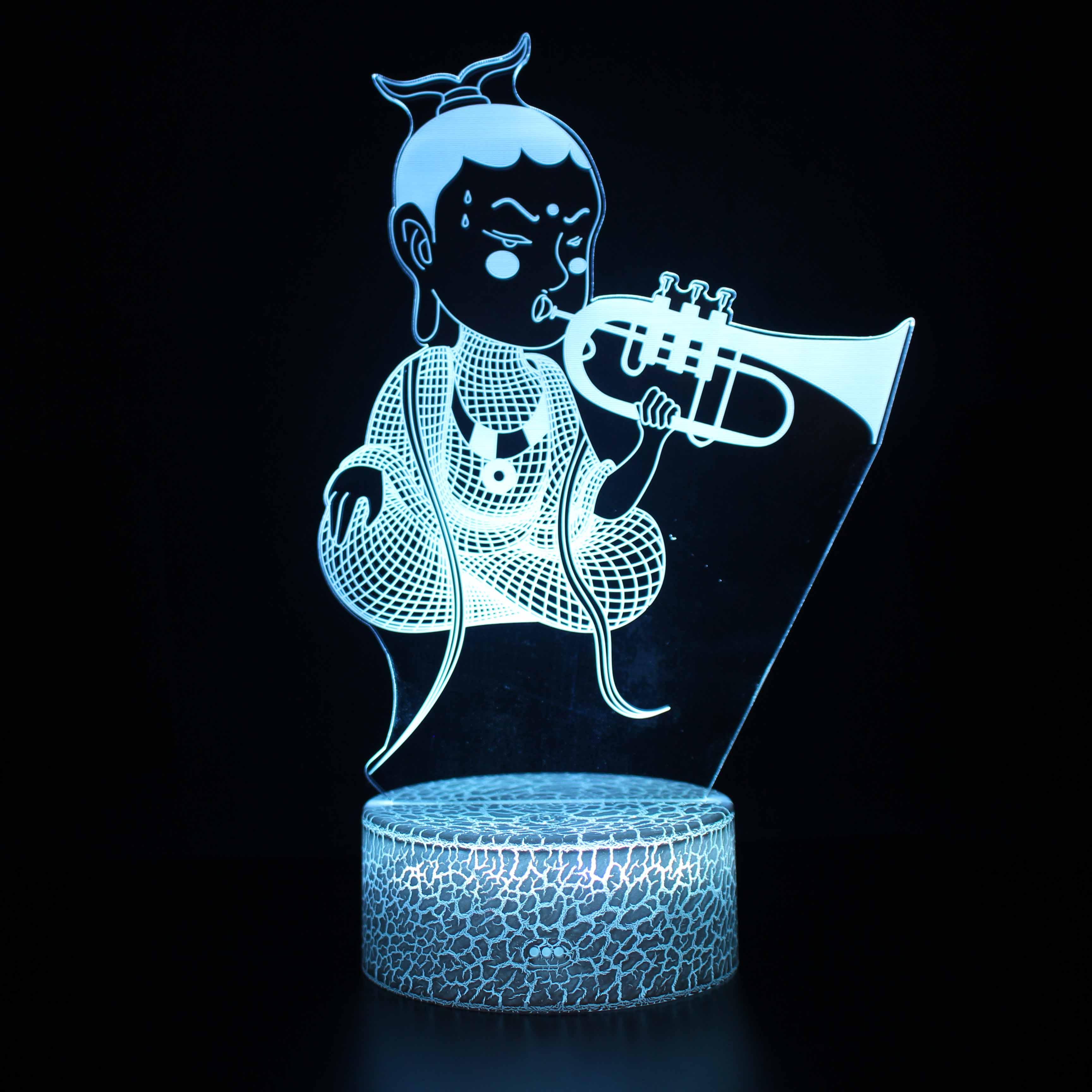 Religious Touch Sensor Lamp-3D Optical Lamp