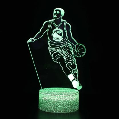 Stephan Curry 3D Optical Illusion Lamp - 3D Optical Lamp