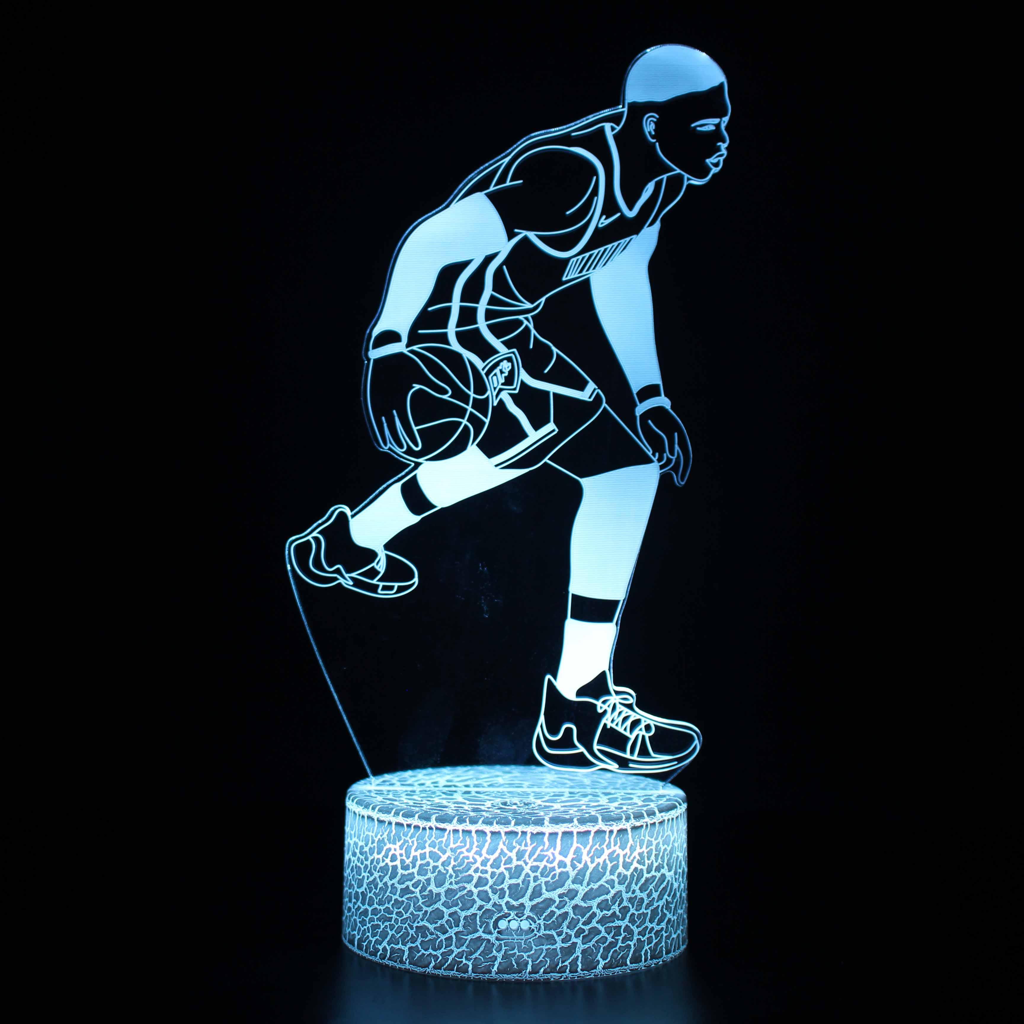 Russell Westbrook 3D Optical Illusion Lamp-3D Optical Lamp