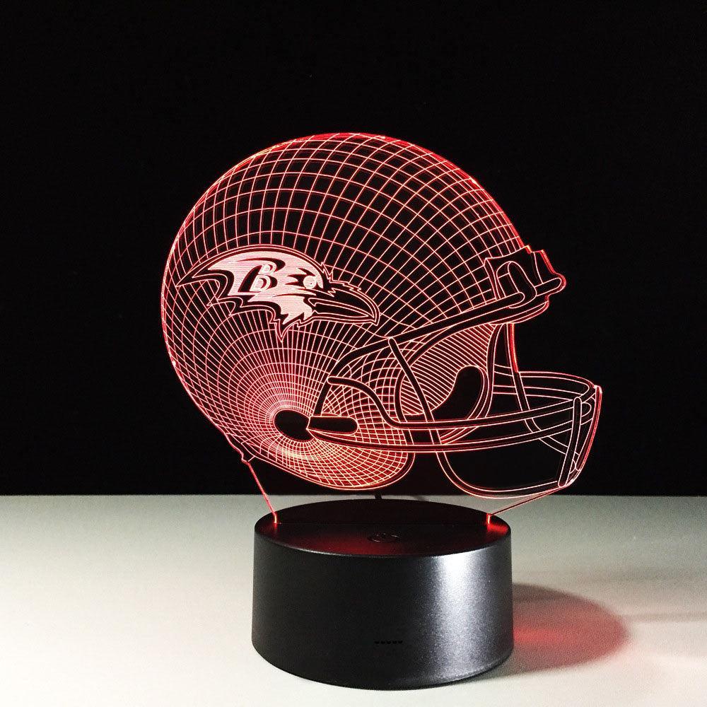 Baltimore Ravens LED Lamp-3D Optical Lamp