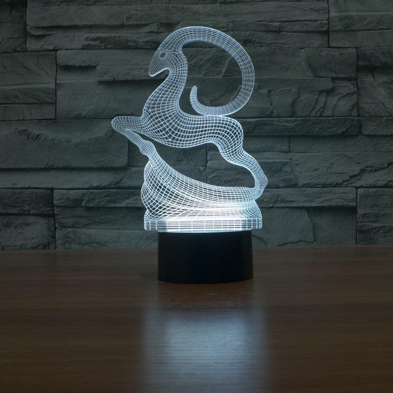 Stoic Night Time Lamp-3D Optical Lamp