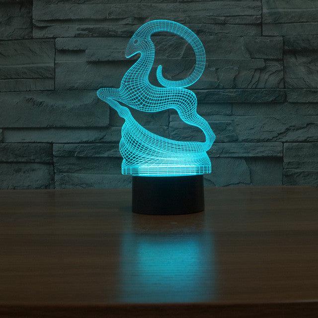 Stoic Night Time Lamp-3D Optical Lamp