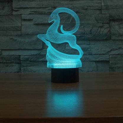 Stoic Night Time Lamp-3D Optical Lamp