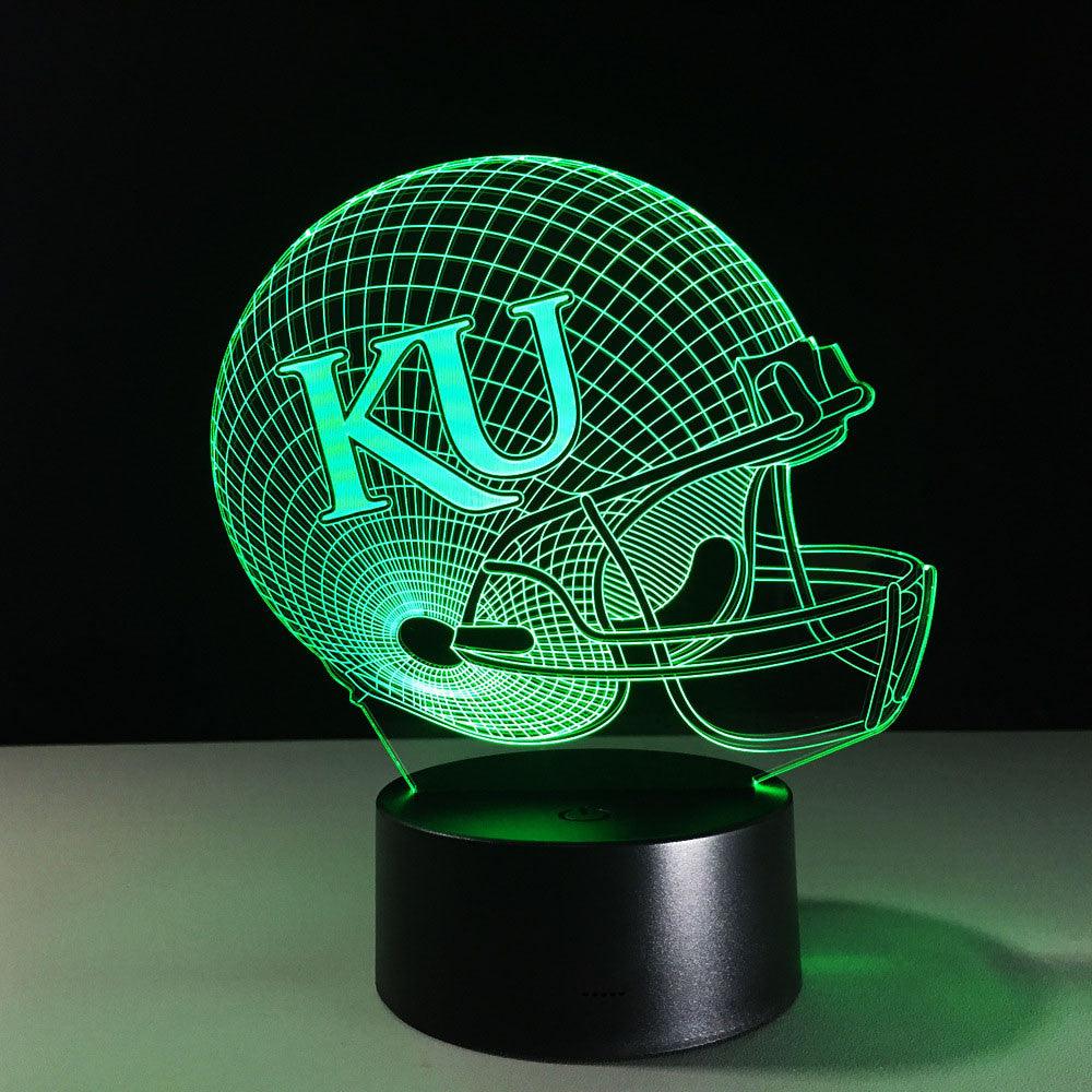 Kansas Jayhawks Optical Lamp-3D Optical Lamp