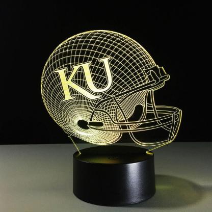Kansas Jayhawks Optical Lamp-3D Optical Lamp