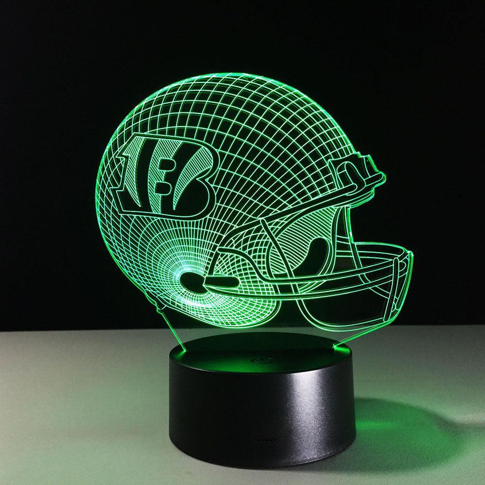Cincinnati Bengals 3D Optical Illusion Lamp - 3D Optical Lamp