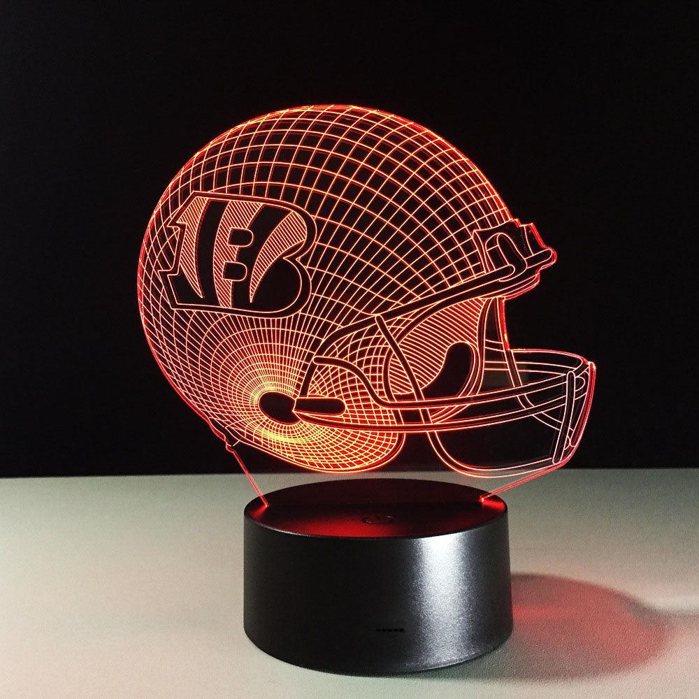 Cincinnati Bengals 3D Optical Illusion Lamp - 3D Optical Lamp