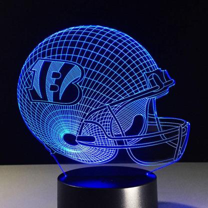 Cincinnati Bengals 3D Optical Illusion Lamp - 3D Optical Lamp