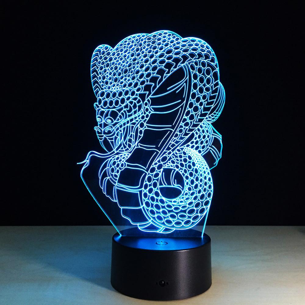 Cobra Warrior LED Lamp-3D Optical Lamp