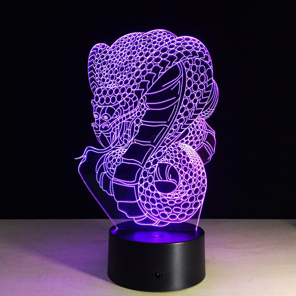 Cobra Warrior LED Lamp-3D Optical Lamp