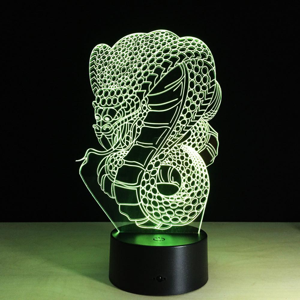 Cobra Warrior LED Lamp-3D Optical Lamp