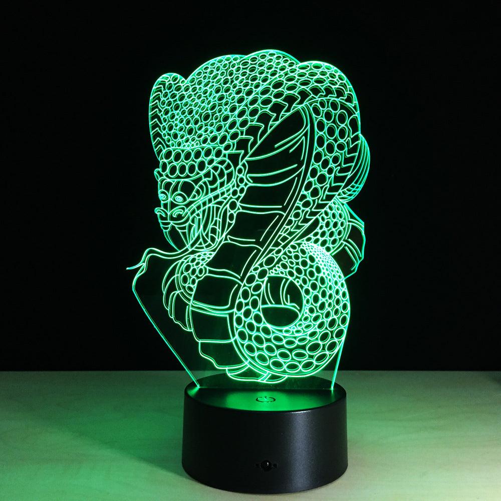 Cobra Warrior LED Lamp-3D Optical Lamp