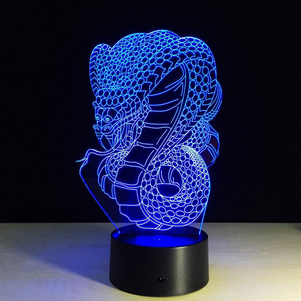 Cobra Warrior LED Lamp-3D Optical Lamp