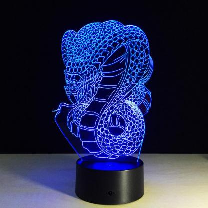 Cobra Warrior LED Lamp-3D Optical Lamp