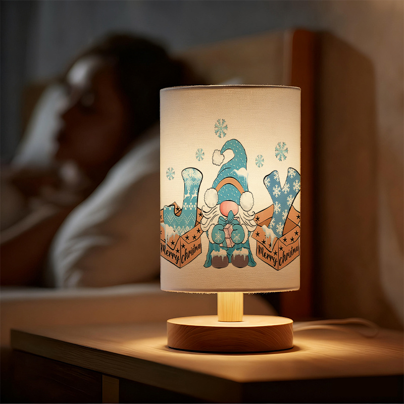 A Modern USB-powered Linen Lamp with a Unique Design and Exquisite Patterns
