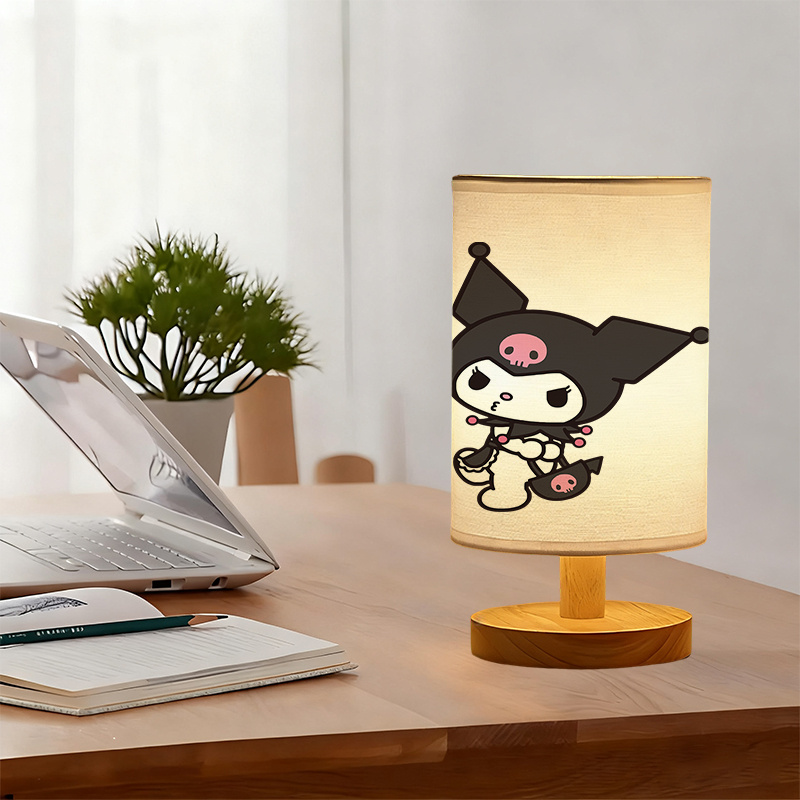Modern USB-powered Linen Table Lamp | Featuring Creative Patterns, Perfect for Bedside Decoration