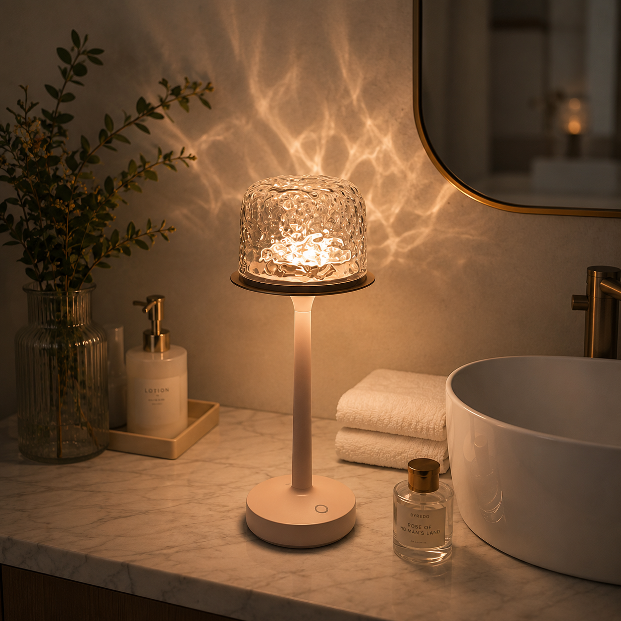 Wave Water Ripple Desk Lamp Color Ambient Ambience Suitable