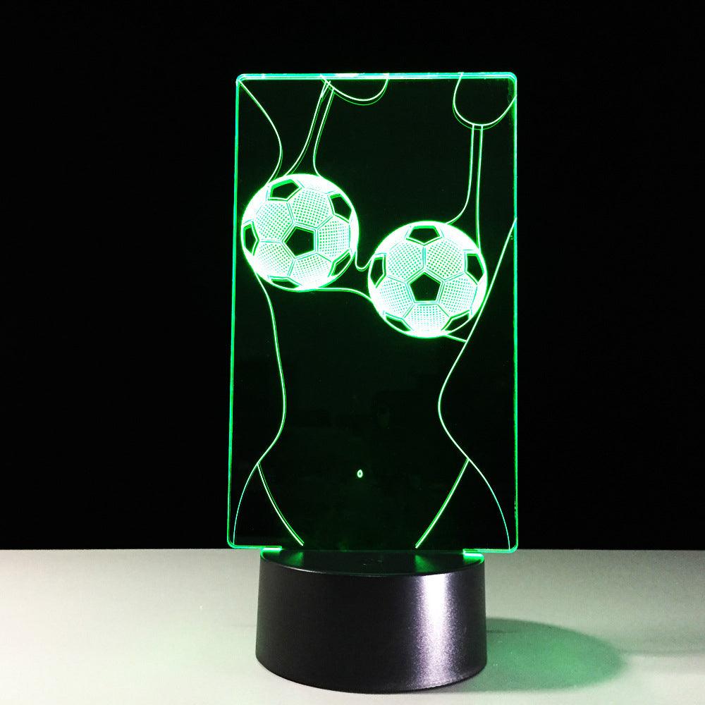 Soccer Bikini LED Lamp-3D Optical Lamp