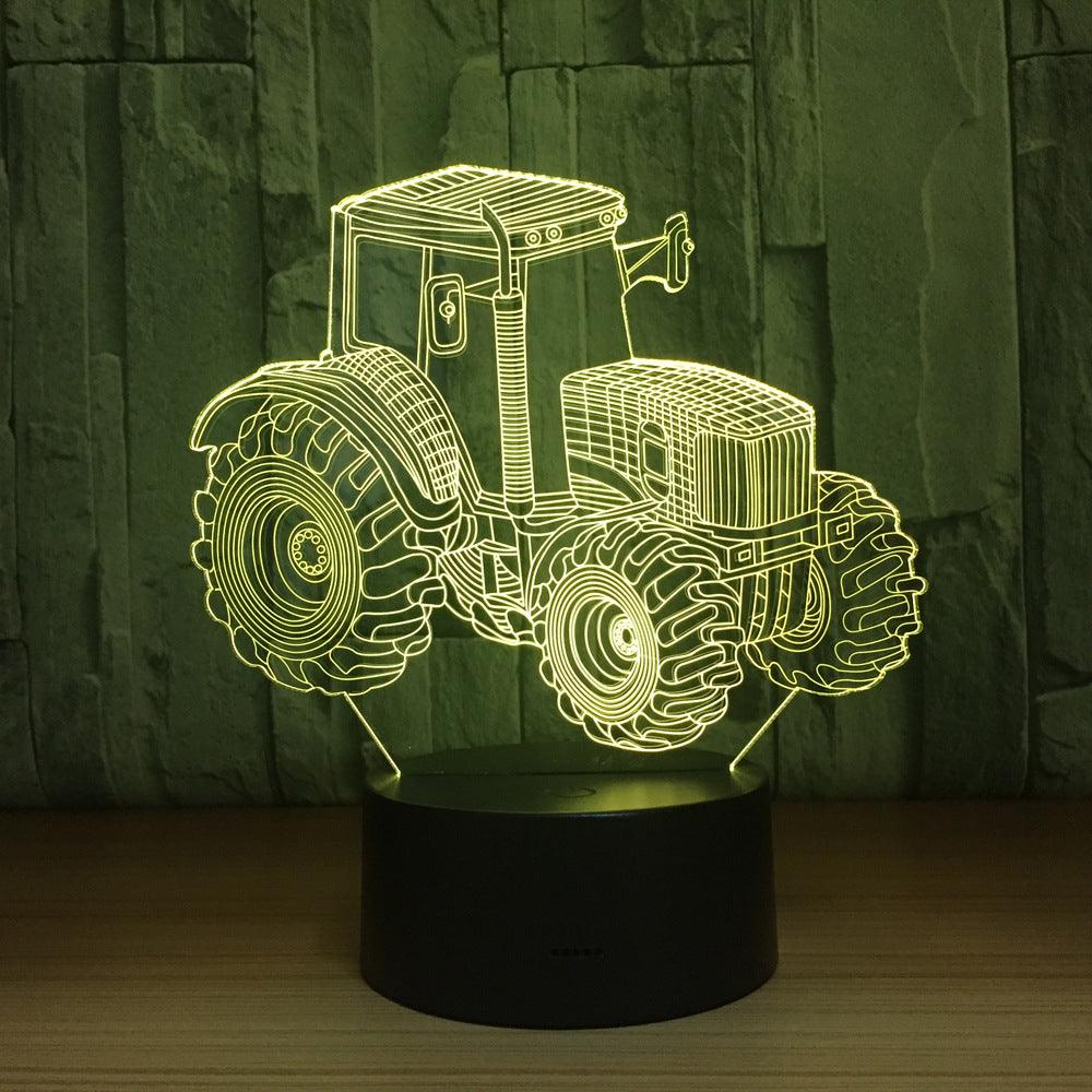 Trucker Touch 3D Optical Illusion Lamp-3D Optical Lamp
