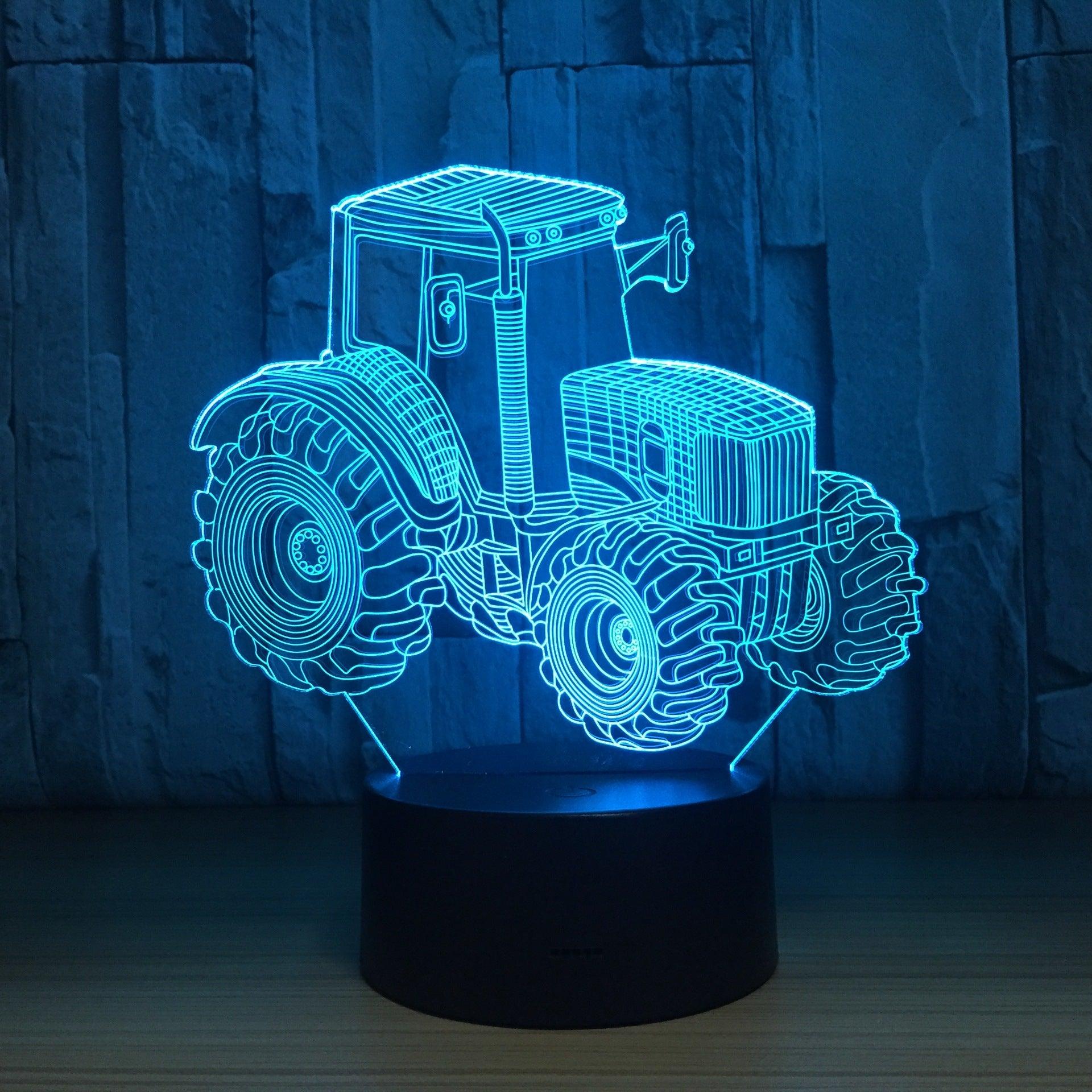 Trucker Touch 3D Optical Illusion Lamp-3D Optical Lamp