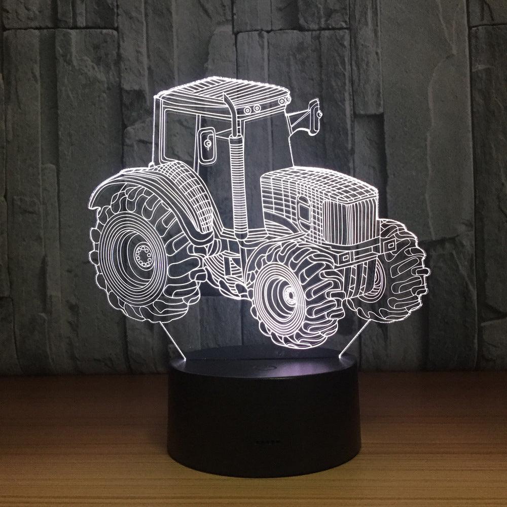 Trucker Touch 3D Optical Illusion Lamp-3D Optical Lamp