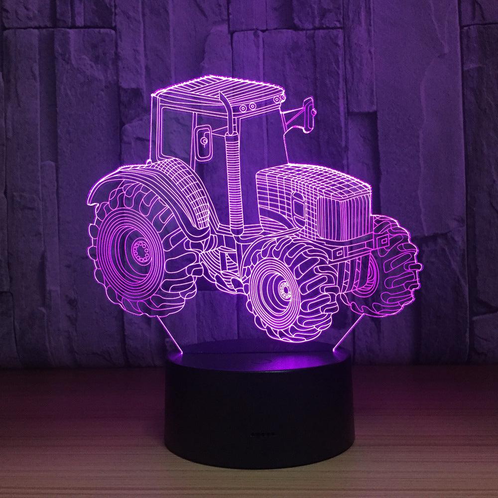Trucker Touch 3D Optical Illusion Lamp-3D Optical Lamp