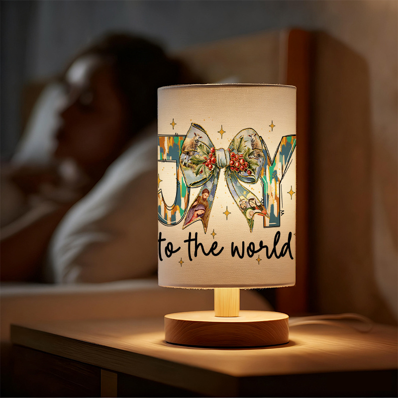 USB Powered Table Lamp with Bulb USB Plug in Bedside