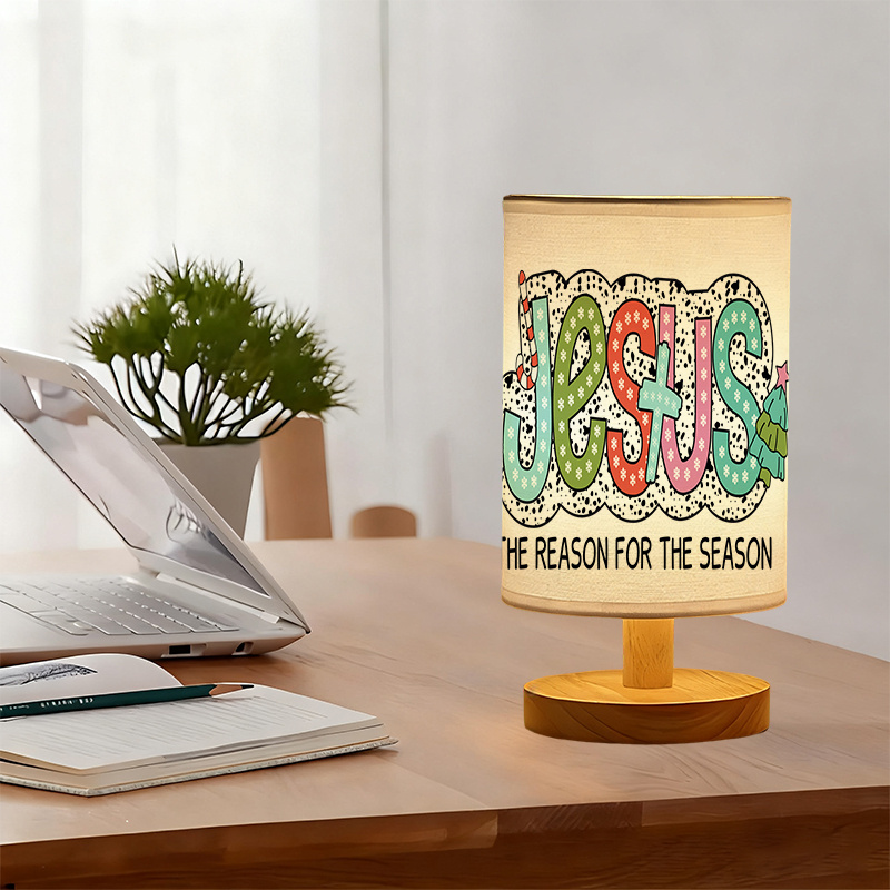 Modern USB-powered Linen Lamp with a Unique Design and Exquisite Patterns